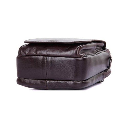 Сумка Vintage З натуральної шкіри Коричнева (14544)