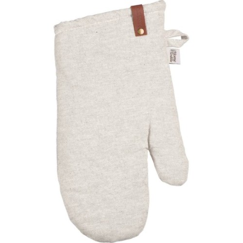 Кухонна прихватка Ardesto Рукавичка Oliver, 18х30 см, 100% бавовна, нап-ч: ватин, сірий світлий (ART05OL)