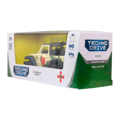 Машина TechnoDrive серії Шеврони Героїв - Jeep Wrangler Rubicon - ОК Південь (250398UM)