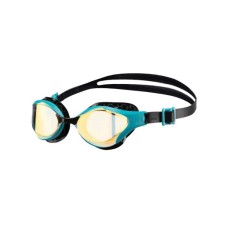 Окуляри для плавання Arena Air-Bold Swipe Mirror 006832-300 жовтий, бірюзовий, чорний OSFM (3468337082569)