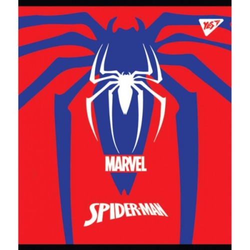 Зошит Yes А5 Marvel Hero Shields 18 аркушів клітинка (765194)