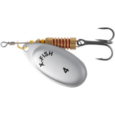 Блешня X-Fish Stark 9.5g 4 Silver (1917.05.72)