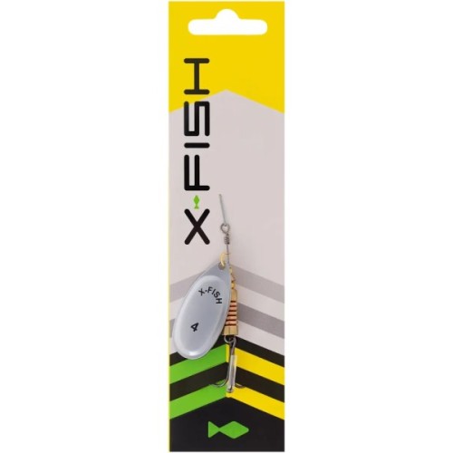 Блешня X-Fish Stark 9.5g 4 Silver (1917.05.72)