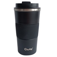 Термокружка Gusto Пульс 500 мл чорна (GT144-500)