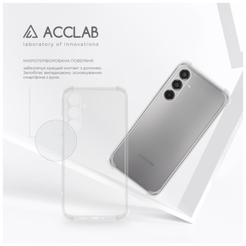 Чохол до мобільного телефона ACCLAB ShockProof Samsung Galaxy M35 Transparent (1283126599187)