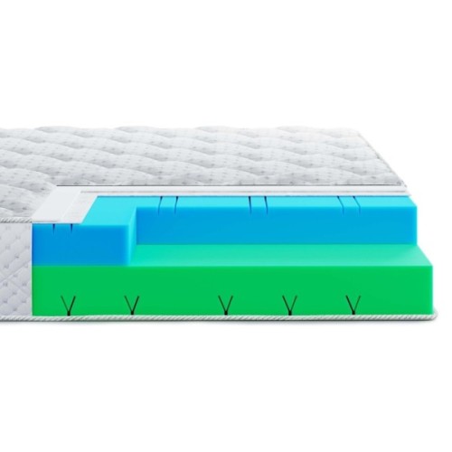 Матрац Highfoam Noble Argentum Moon, ортопедичний, двосторонній 170х190 см (4820001240924)