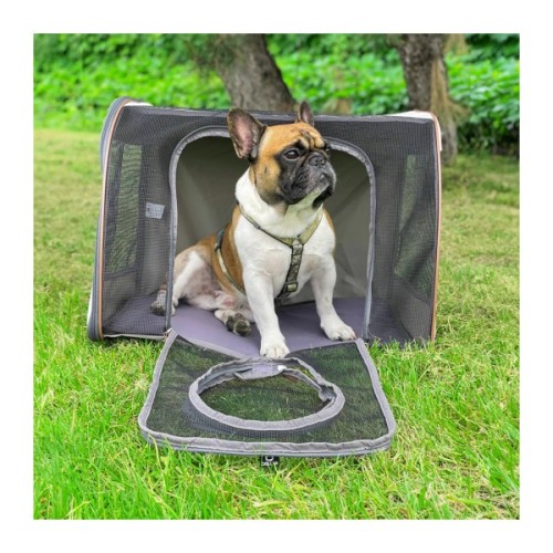 Автомобільне крісло для тварин Collar 60х40х45 см різнокольорове (9982)