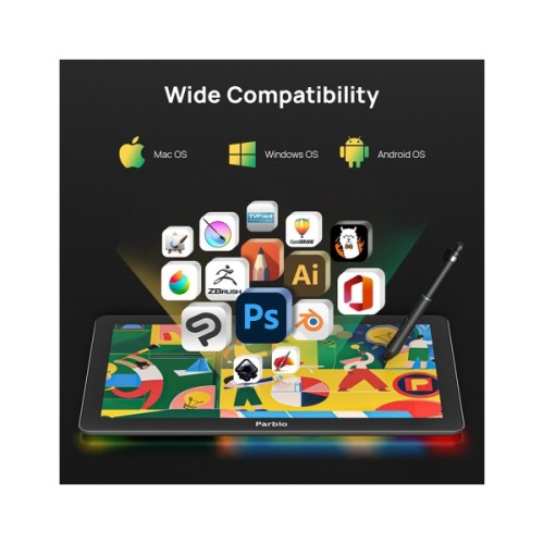 Графічний планшет Parblo Coast 16 Pro Gen2 (COAST16PROG2)