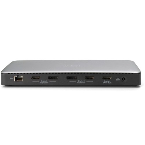 Порт-реплікатор Digitus USB-C > 3xHDMI/2xDP/4xUSB-A/USB-C/RJ54/DC/Audio (DA-70918)