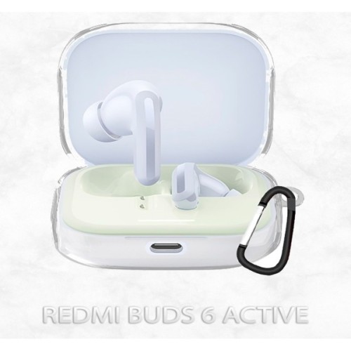 Чохол для навушників BeCover Soft TPU для Xiaomi Redmi Buds 6 Active Transparent (712015)