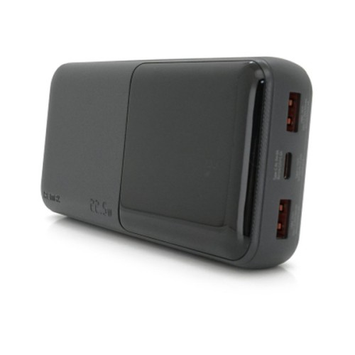 Батарея універсальна Remax 20000mAh, 22.5W, 2*USB+Type-C, Black (RPP-623)