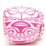 Боксерські рукавички Leone GN329 Haka White/Pink 10 oz (GN329_White/Pink_10oz)