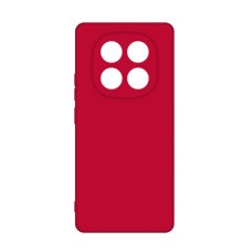 Чохол до мобільного телефона Intaleo Silicone Xiaomi Redmi Note 14 Pro Plus Red (1283126617263)