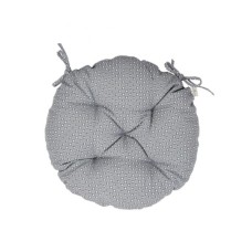 Подушка на стілець Прованс Merry Christmas сіра D-40 (031488)