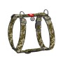 Шлея для собак WAUDOG Nylon анатомічна H-подібна з QR-паспортом "Мілітарі" пластиковий фастекс XL (323-4026)