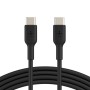 Дата кабель USB-C to USB-C 2.0m PVC black Belkin (CAB003BT2MBK)
