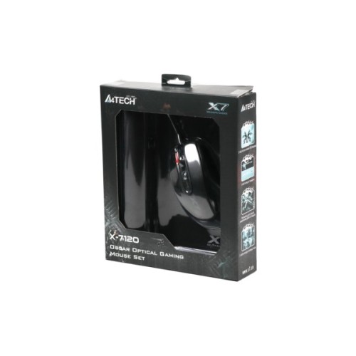 Мишка A4Tech X-7120 Black (4711421932172)