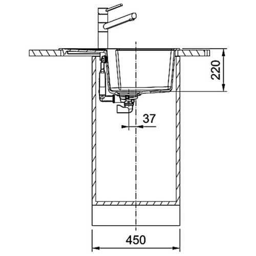 Мийка кухонна Franke Urban UBG 611-78 XL (114.0716.706)