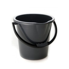 Відро господарське Горизонт Комфорт Сіре 10 л (гор-02040/сірий)