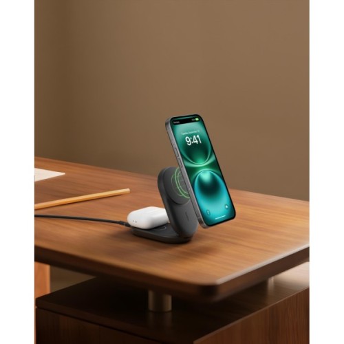 Зарядний пристрій Belkin UltraCharge Wireless 2-in-1 25W black (WIZ039KQBK)