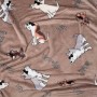 Плед Ardesto Flannel 100% поліестер, песики в окулярах 160х200 см (ART0129PB)