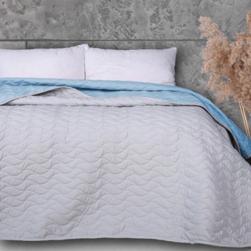 Покривало MirSon Набір Serenity Line №4200 Freshness (покривало + 2 наволочки) 200х220 см (2200007298365)