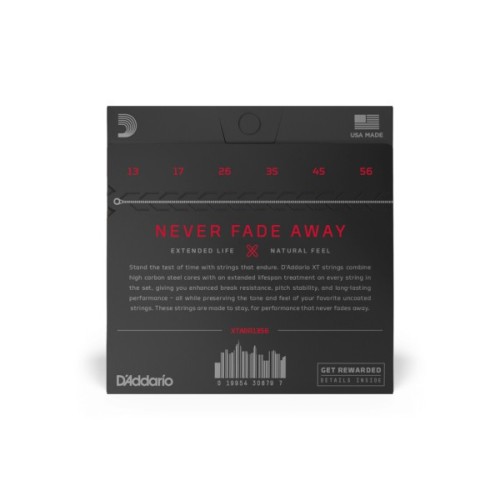 Струни для гітари D'Addario XT 80/20 Bronze Medium (13-56) (XTABR1356)