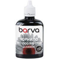 Чорнило Barva Canon PFI-1000/PFI-1700 100ml PBK, pigment (C1700-974)