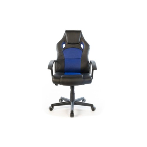 Офісне крісло Аклас Анхель PL TILT чорно-синій (20996)