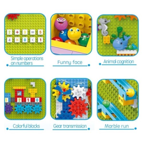 Конструктор BanBao Великий настінний для гри та навчання (ХК-9722)