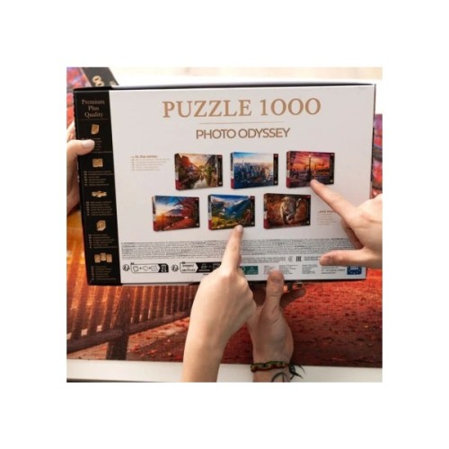 Пазл Trefl Premium Ейфелева вежа в Парижі, Франція 1000 елементів (5900511108156)