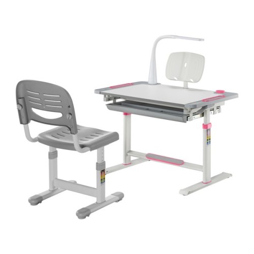 Парта зі стільцем FunDesk Littonia Pink
