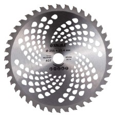 Ніж для тримера Sigma з твердосплавними напайками 255x25.4мм 40Т (5624491)