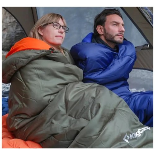 Спальний мішок KingCamp Huron 250 Navy (KS2421_NAVY_L)