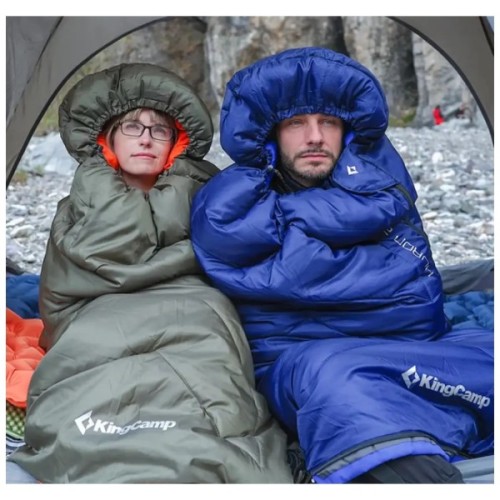 Спальний мішок KingCamp Huron 250 Navy (KS2421_NAVY_L)