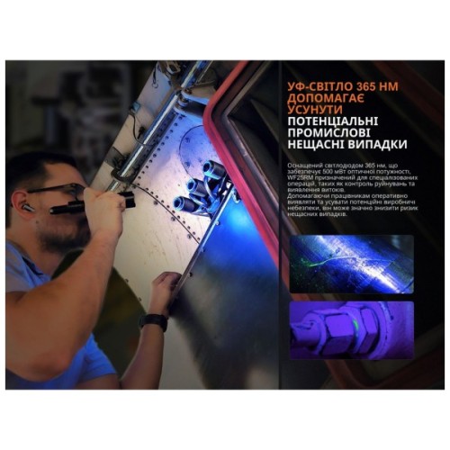 Ліхтар Fenix WF25RM з магнітною зарядкою (WF25RM)