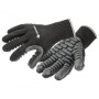 Захисні рукавиці Hoegert BROL HT5K765-10 антивібраційні з поліуретановим покриттям чорні, 10 (HT5K765-10)
