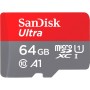 Карта пам'яті SanDisk 64GB microSD class 10 UHS-I Ultra (SDSQUAB-064G-GN6MA)