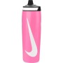 Пляшка для води Nike REFUEL BOTTLE GRIP 24 OZ N.101.0867.645.24 рожевий 709 мл (887791762443)