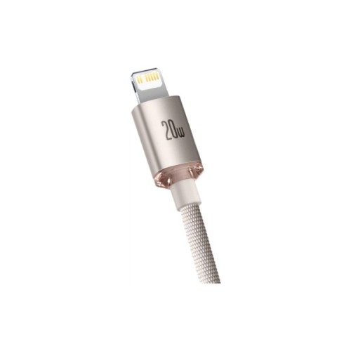 Дата кабель USB-C to Lightning 1.2m 20W pink Baseus (CAJY001304)