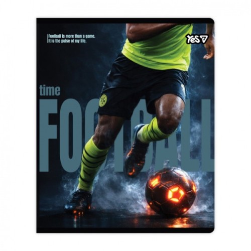 Зошит Yes Football А5 18 аркушів клітинка (768581)