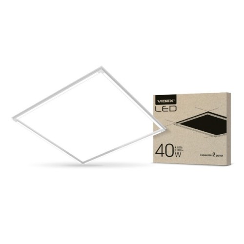 Світильник Videx LED панель ART 40W 4100K (VL-PA404W)
