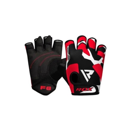 Рукавички для фітнесу RDX F6 Sumblimation Red S (WGS-F6R-S)