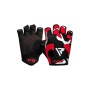 Рукавички для фітнесу RDX F6 Sumblimation Red S (WGS-F6R-S)