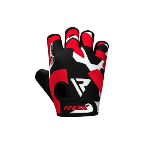 Рукавички для фітнесу RDX F6 Sumblimation Red S (WGS-F6R-S)