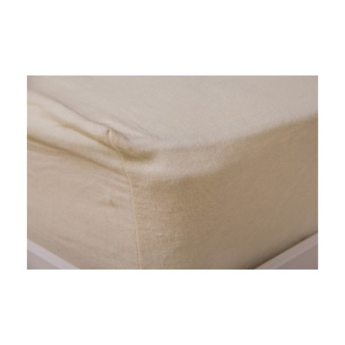 Простирадло Billerbeck на резинці (фланель) льон 100х200 см (1677-502)
