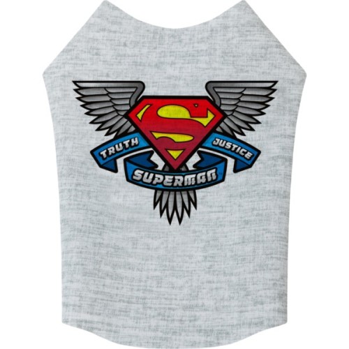 Борцівка для тварин WAUDOG Clothes "Супермен, правда, справедливість" XS25 (292-1021)