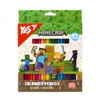 Олівці кольорові Yes Minecraft 24 кол. (290770)