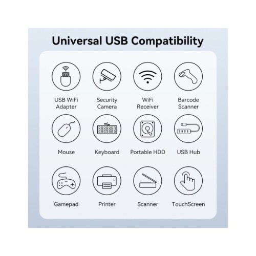 Дата кабель USB 2.0 AM/AF 15.0m Active black Vention (CBKBN)