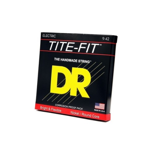 Струни для гітари DR Strings TITE-FIT Electric - Light (09-42) (LT-9)
